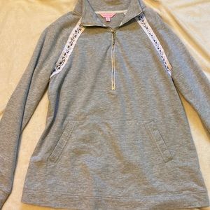 lilly pulitzer quarter zip